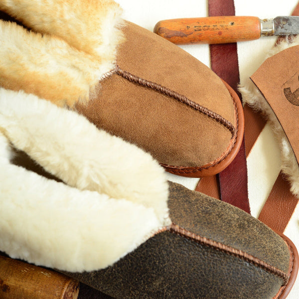The Best Sheepskin Slippers in the Universe Men's Sizing